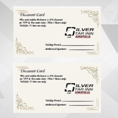 Discount Card AI Digital Printing Services
