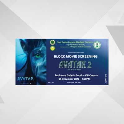 Movie Tickets AI Digital Printing Services