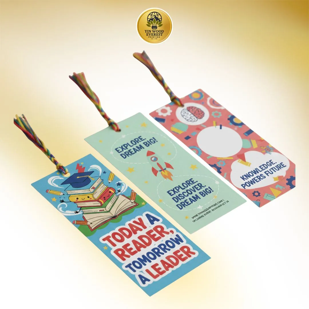 Bookmarks.yinwood everest printing co. ltd