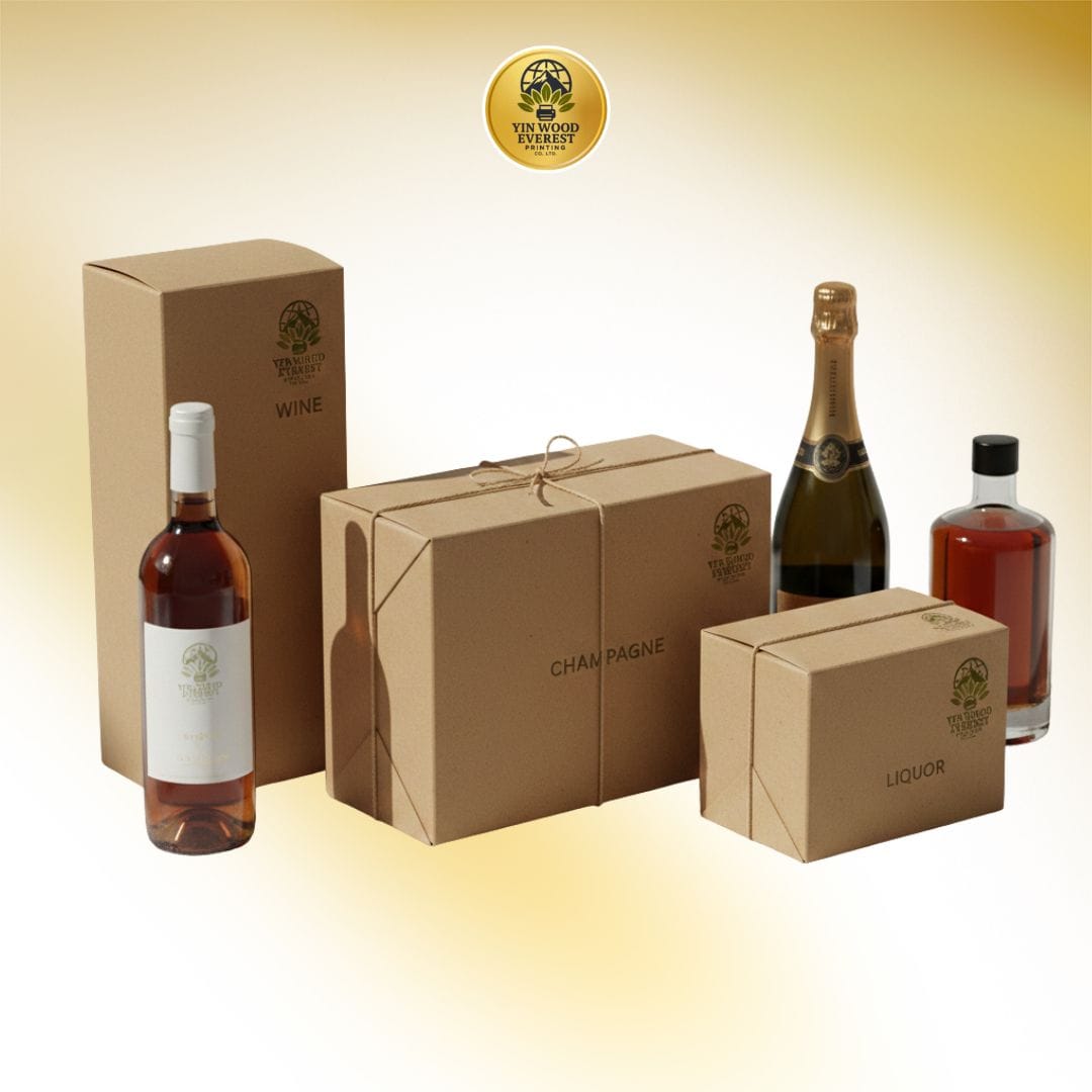 CHAMPAIGN, WINE, AND LIQUOR BOX.yinwood everest printing co. ltd
