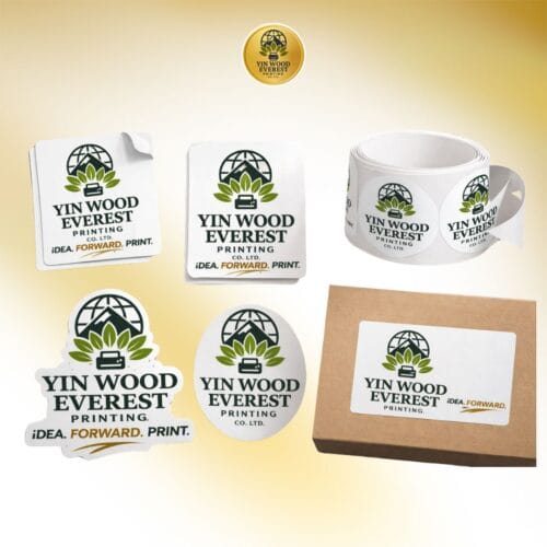STICKERS AND LABELS.yinwood everest printing co. ltd