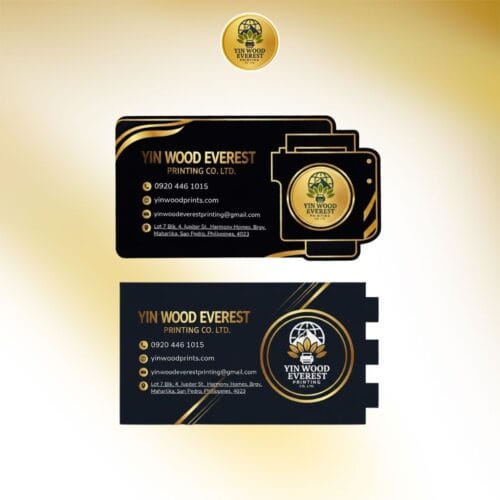 Shaped Business Cards.yinwood everest printing co. ltd