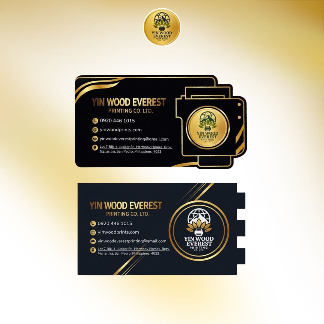 Shaped Business Cards.yinwood everest printing co. ltd