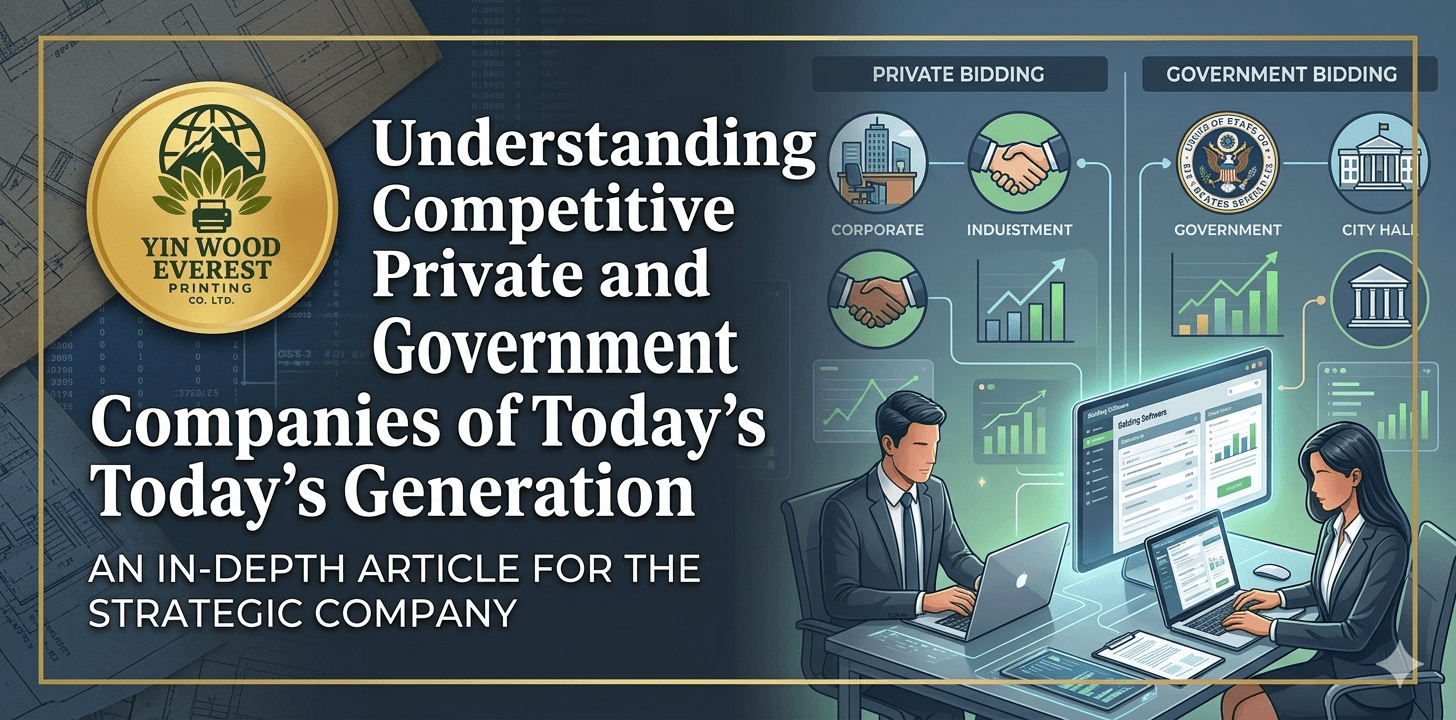 Understanding Competitive Private and Government Bidding: Companies of Today’s Generation
