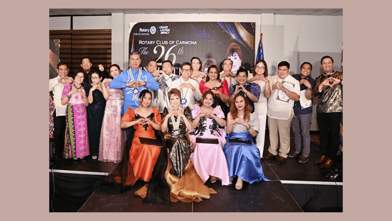 Yin Wood Everest Printing Co. Ltd. Joins Rotary Club of Carmona in Celebrating 26th Induction Ceremony